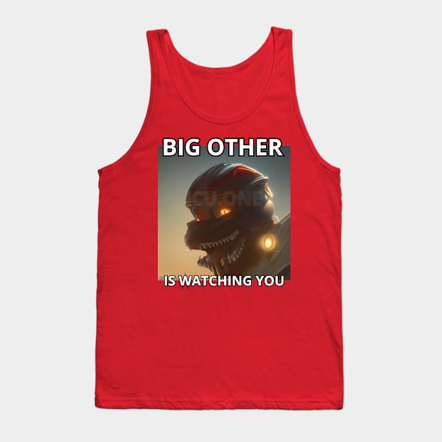 Big Other Is Watching You ICU.ONE Tank Top by Elvira Khan